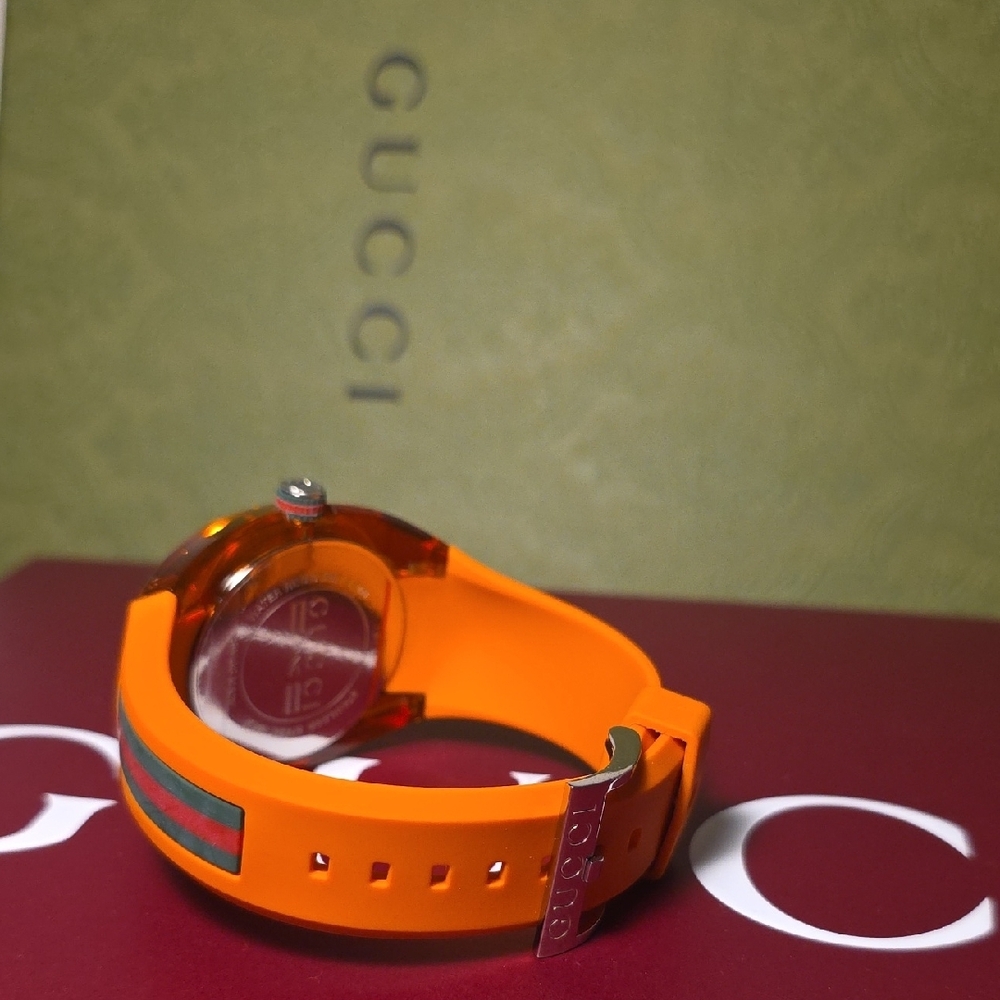 Gucci Men's Vibrant Orange Watch - Picture 3 of 8